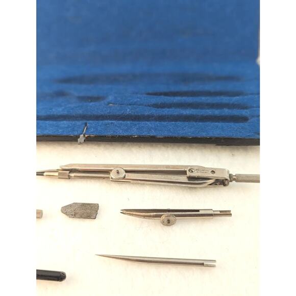 VTGE Stellar Drawing Set In Felt Lined Case collector Item working Condition - Picture 7 of 11